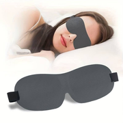 UK Eye Mask Soft Padded 3D Sleep Blackout Luxurious Eye Cover Travel aid Sponge