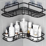 Bathroom Corner Shower Rack 1 Pcs Shelf Storage Organiser Basket Tidy Shelf UK