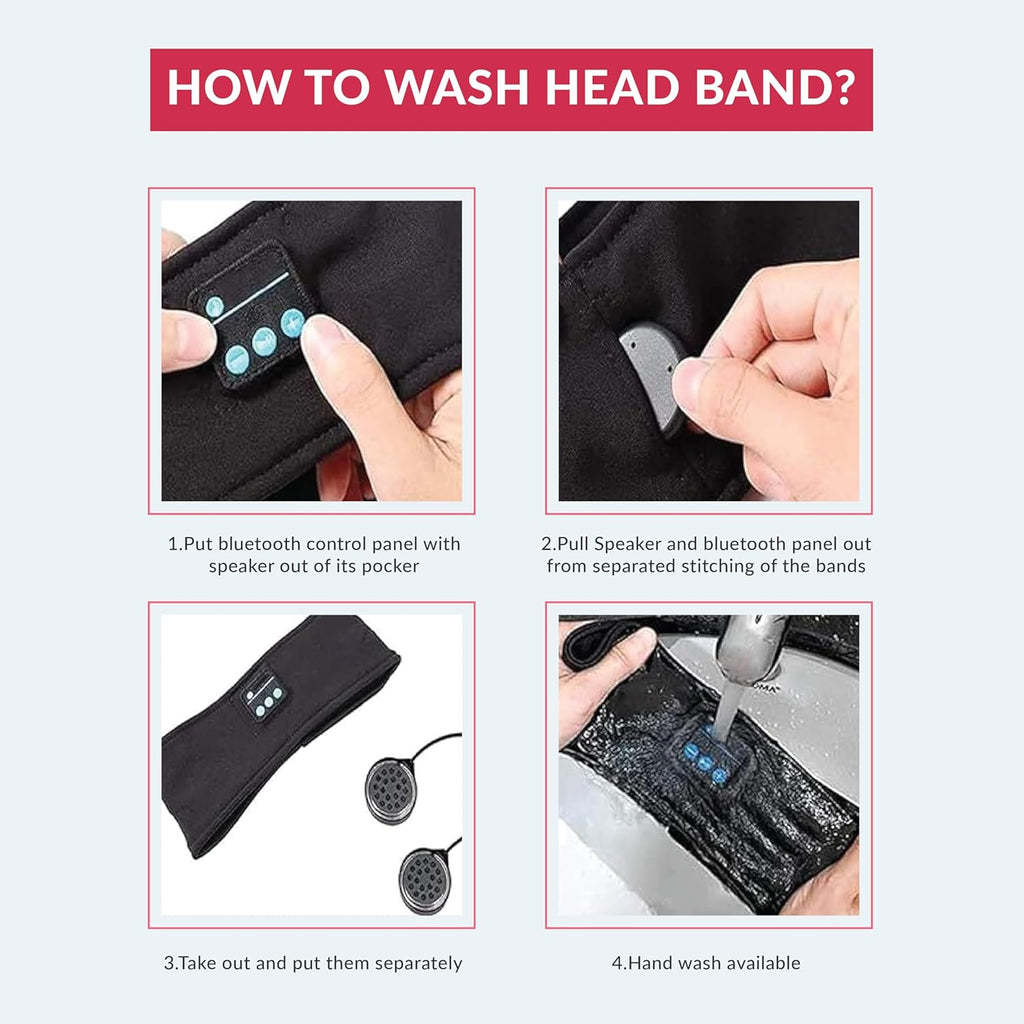 Wireless Sleeping Bluetooth Headband