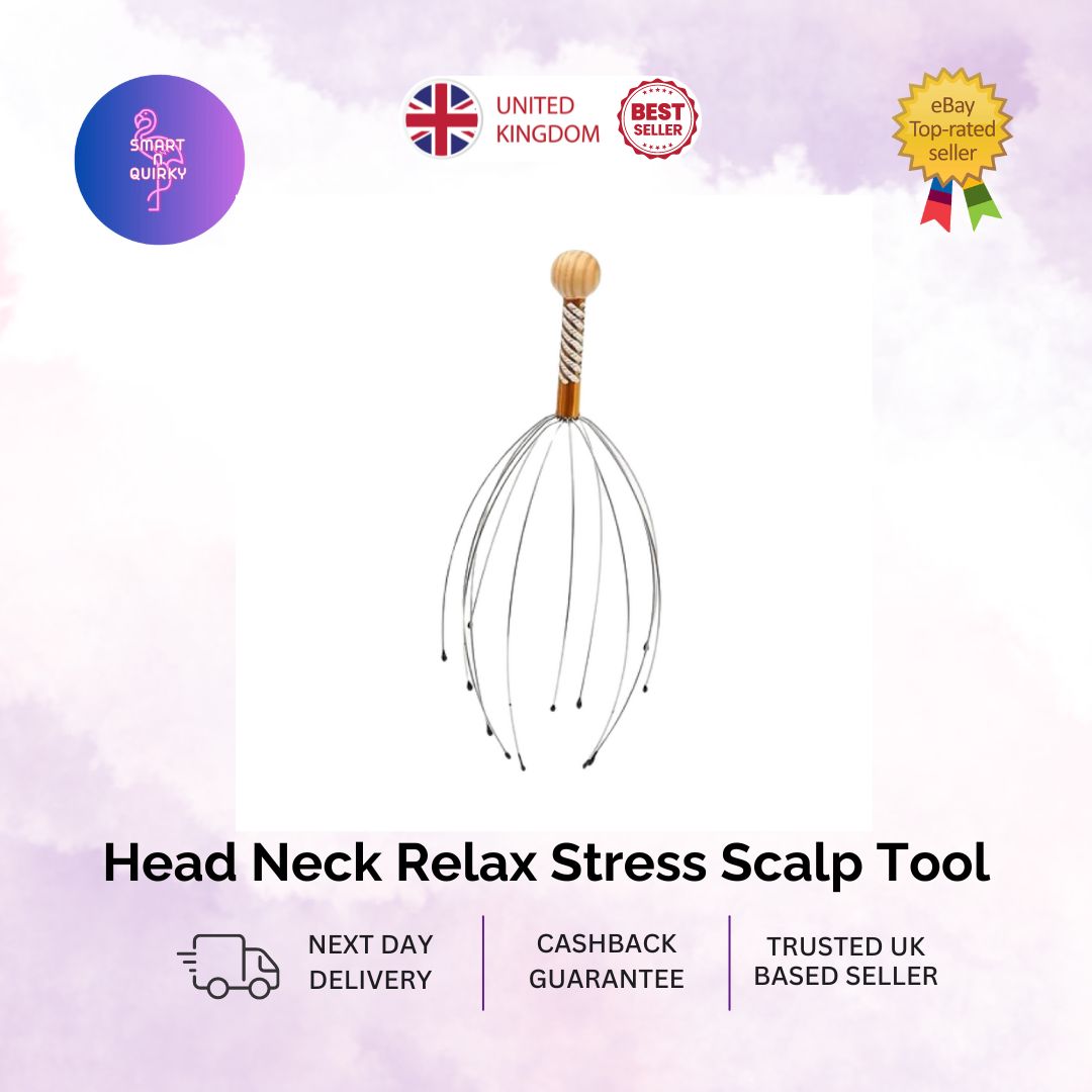 Head Neck Revive Octopus Relax Stress Scalp Tool Massage Equipment Massager