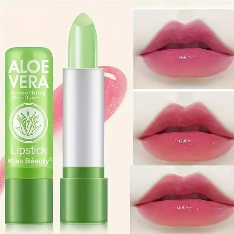 Aloe Vera Colour Changing Long Lasting Moisturising Lipstick Gift