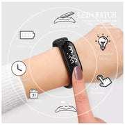 Unisex Waterproof Digital LED Sports Watch, Fashion Wrist Wear