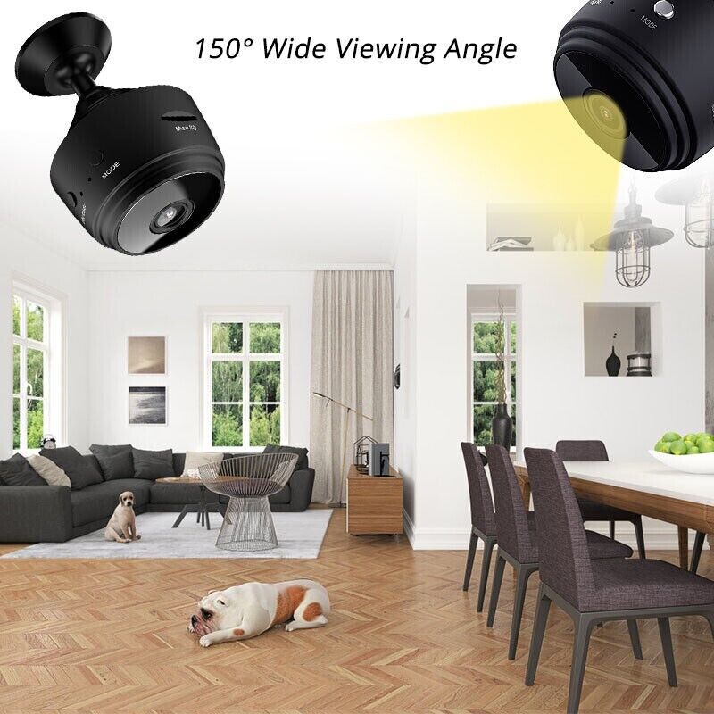 Home Security HD 1080P Wireless WiFi Indoor & Outdoor Mini IP CCTV Camera