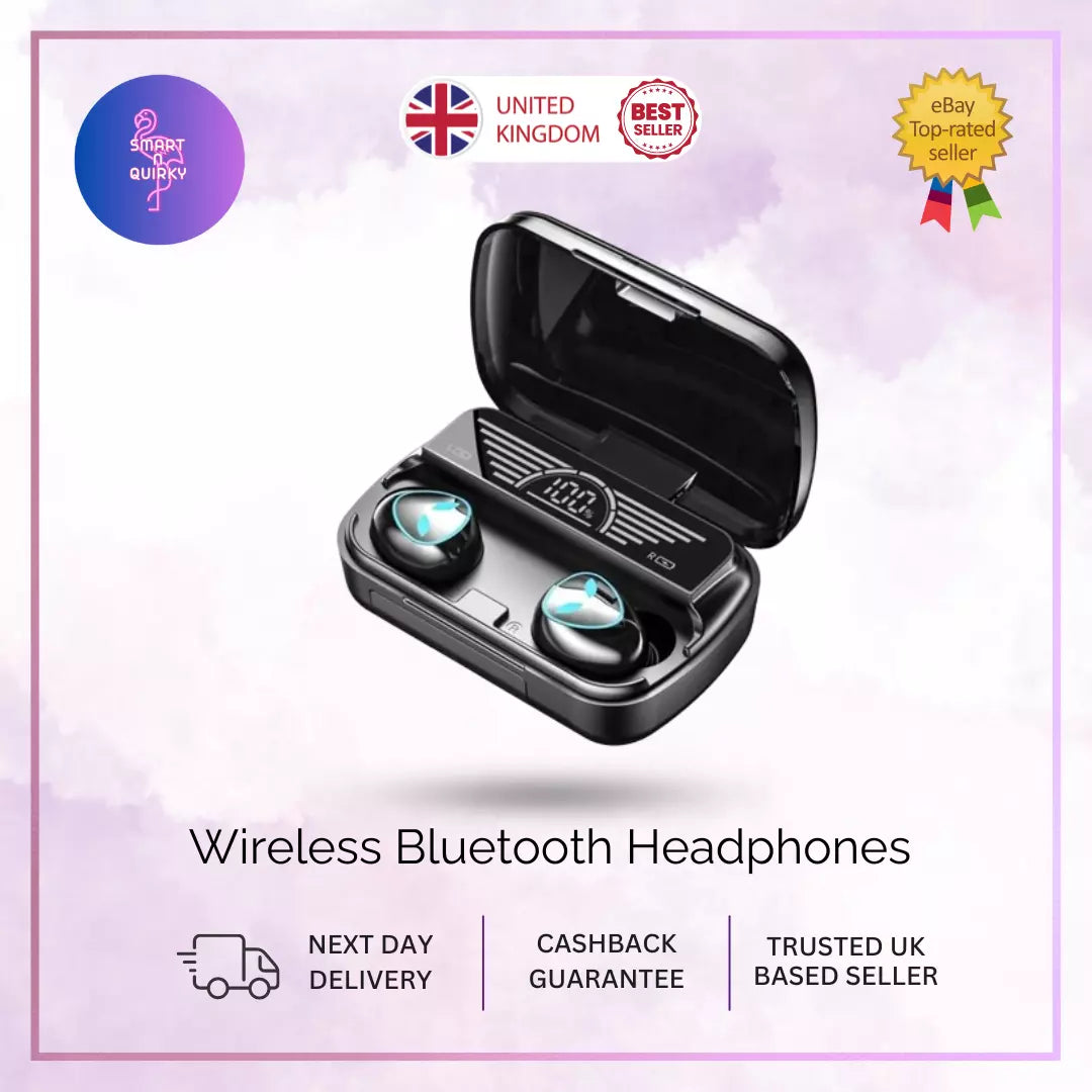 Wireless Bluetooth Headphones Earphones Earbuds in-ear For apple Samsung iphone