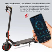 AOVOPRO ES80 Electric Scooter 19MPH 10.5Ah with App New Latest Model escooter