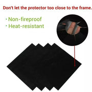 2 × Reusable Stove Hob Protectors Cooker Cover Liner Clean Mat Pad Gas UK